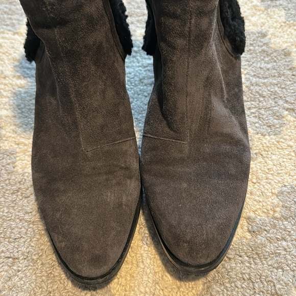 Rag & Bone suede and shearling booties size 37 - Picture 2 of 7